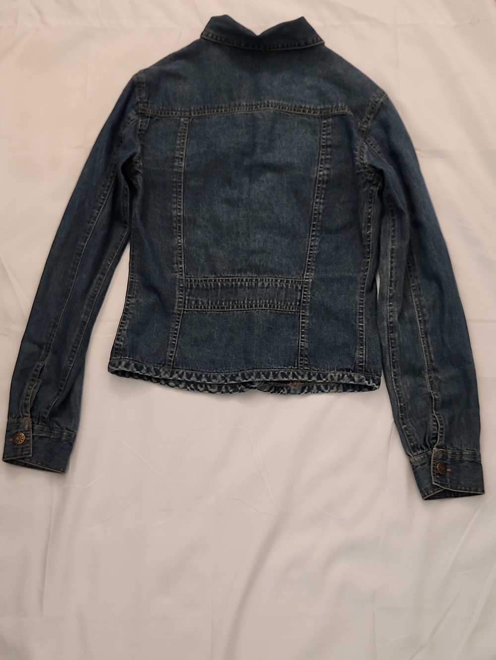 Styles Women's Medium Blue Lightweight Denim Jacket - Picture 3 of 3